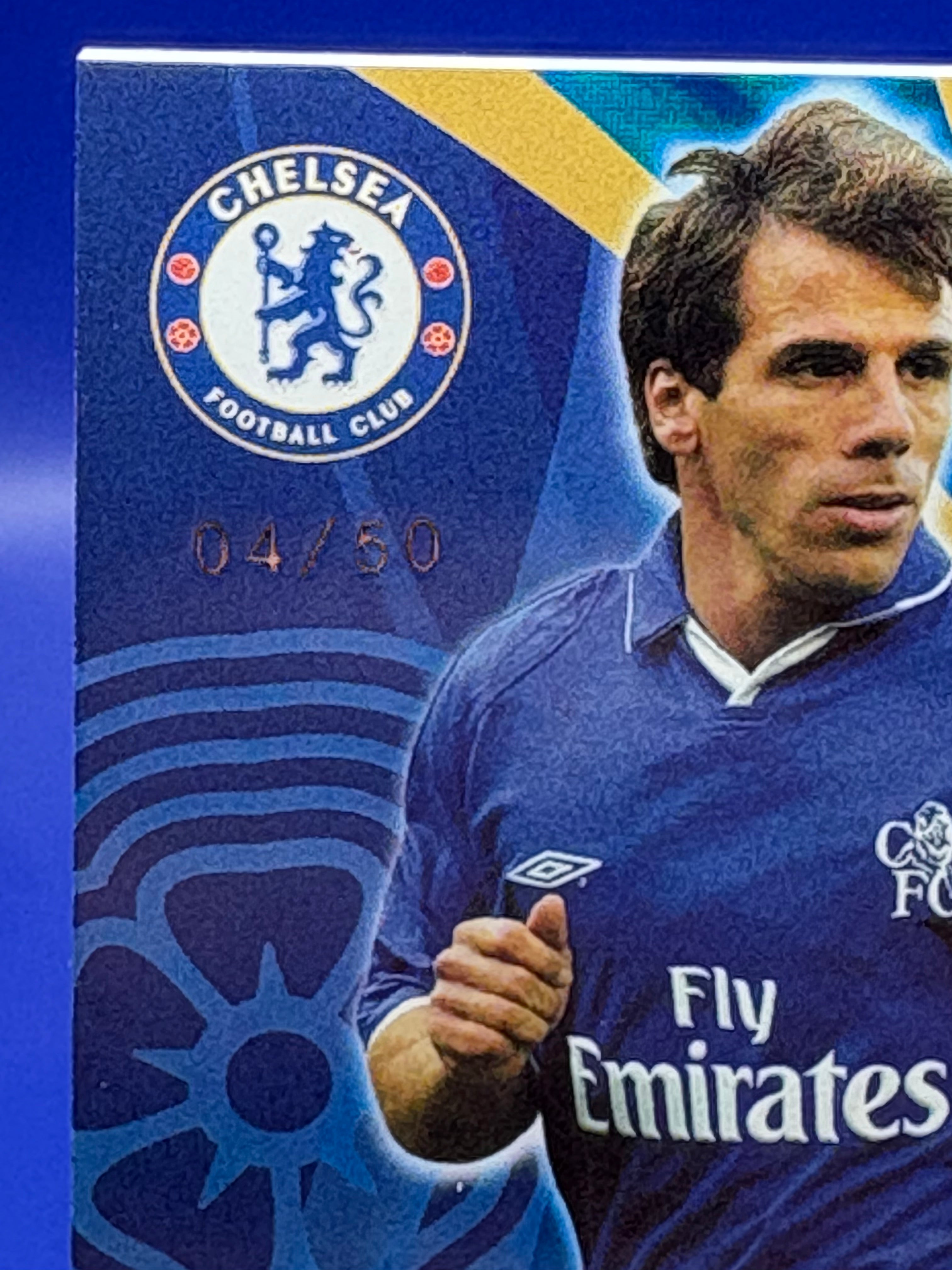 Gianfranco Zola /50 Chelsea 120 Year Lineage 2025 Topps